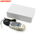 HK-J8A104 Dados de temperatura Logger USB LCD Display Reutiliza Recorder de temperatura Detector 65000 Pontos Recorde para cadeia de frio